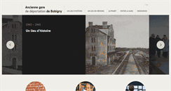 Desktop Screenshot of garedeportation.bobigny.fr